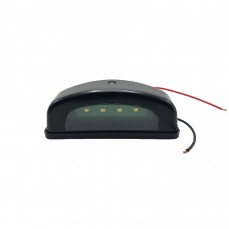 Фонарь подсветки номера 12-24v Черный M720407