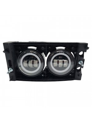 Фара протитуманна DAF XF105 DRL Білий LED 24v з кронштейном LH