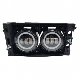 Фара протитуманна DAF XF105 DRL Білий LED 24v з кронштейном LH