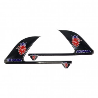 Декоративная наклейка SCANIA на ручку двери