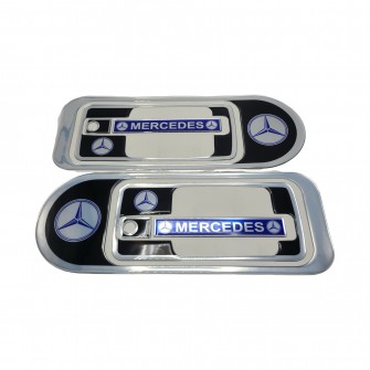 Декоративная наклейка Mercedes на ручку двери
