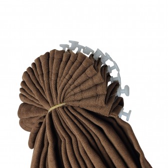 Штори сонцезахисні нічні коричневі