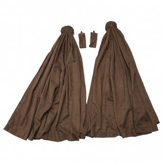 Штори сонцезахисні нічні коричневі