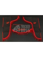 Шторки еко-шкіра "DAF" Чорні PREMIUM