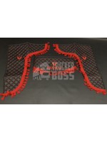 Шторки еко-шкіра "Renault" Чорні PREMIUM