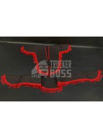 Шторки эко-кожа Черные PREMIUM