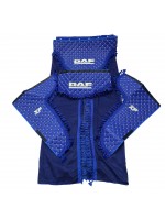 Комплект штор эко-кожа DAF PREMIUM синий