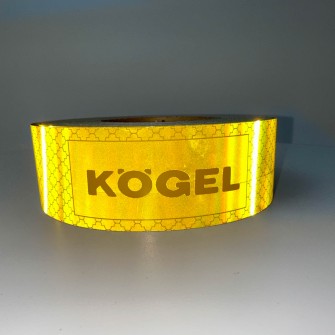 Світловідбивна стрічка жовта Kogel E13