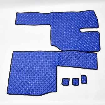 Килимок еко-шкіра  VOLVO FH E6 автомат синій