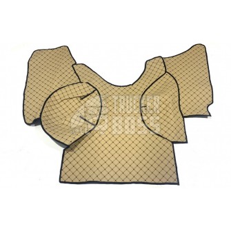 Килимок Еко-шкіра VOLVO FMX автомат Бежевий