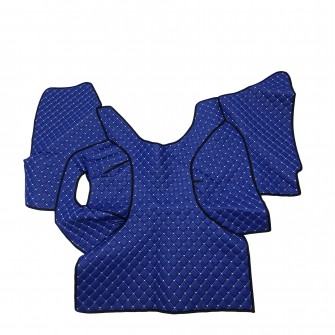 Коврик эко-кожа FMX механика синий