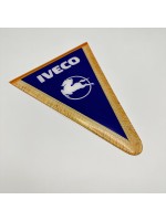 Наклейка треугольный вымпел IVECO синий