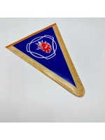 Наклейка треугольный вымпел SCANIA синий